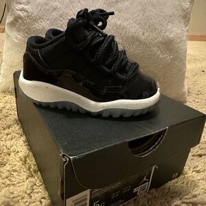 Kids Black and White Sneakers